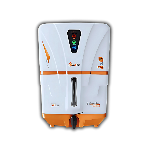 AQUA OZONE RO water purifier with 7-stage RO+UV+UF filtration, 12L storage tank, suitable for high TDS water, ideal for home and office use