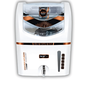 Aqua Crux RO Water Purifier with RO+UV+UF filtration for clean, safe, and healthy drinking water at home