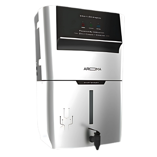 Aroma RO Water Purifier with advanced RO+UV+UF filtration for pure and safe drinking water at home